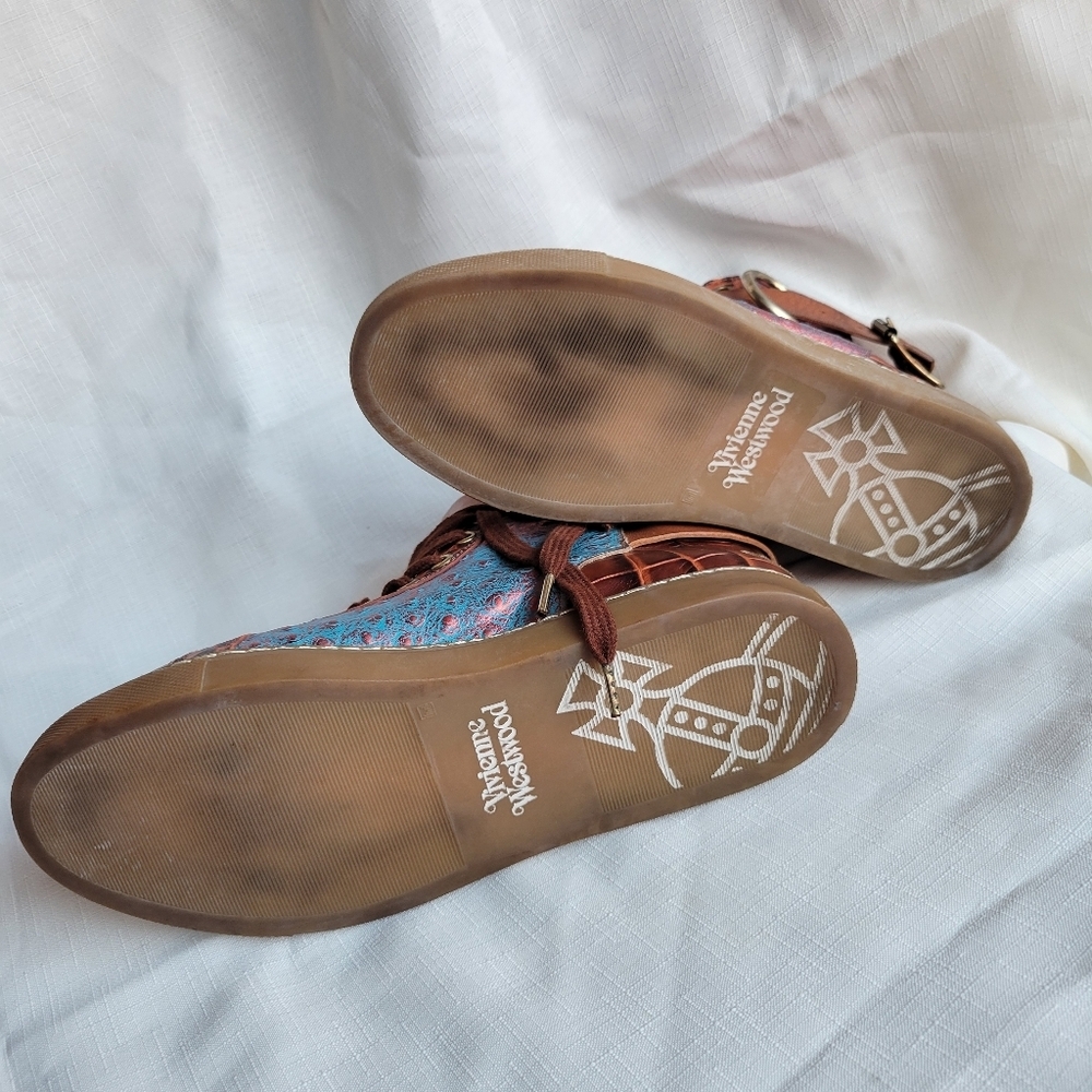 Vivienne Westwood Multicolor High-Top Sneakers - Picture 3 of 9